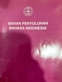 Bahan Penyuluhan Bahasa Indonesia