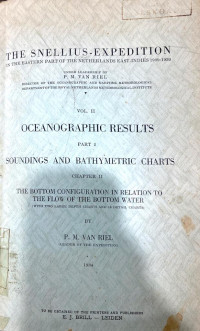 The snellius- Expedition (Oceanografic results vol II Part 2)