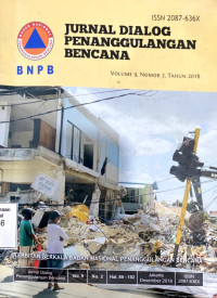 Jurnal Dialog Penanggulangan Bencana