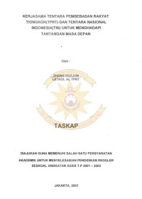 Kerjasama Tentara Pembebasan Rakyat Tiongkok (TPRT) dan Tentara Nasional Indonesia (TNI) Untuk Menghadapi Tantangan Masa Depan