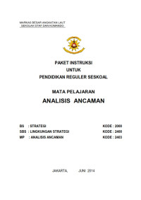 Analisis Ancaman (2014)