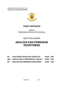 Analisis dan Pemikiran Kesisteman (2014)