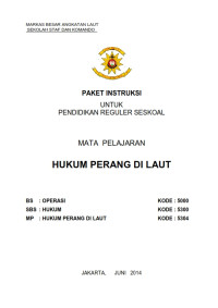 Hukum Perang Di Laut (2014)