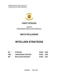 Intelijen Strategis (2012)