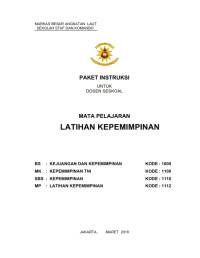 Latihan Kepemimpinan (2018)