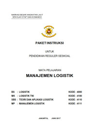 Manjemen Logistik (2017)