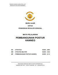 Pembangunan Postur Hanneg (2019)