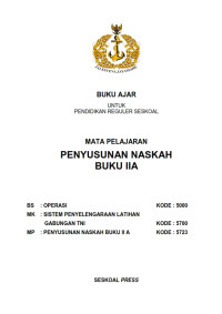 Penyusunan Naskah Buku IIA (2019)