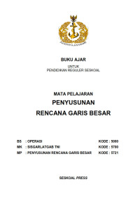 Penyusunan Rencana Garis Besar (2019)