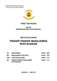 Prinsip - Prinsip Manajemen Pertahanan (2017)