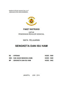 Sengketa Dan Isu HAM (2014)