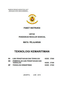 Teknologi Kemaritiman (2015)